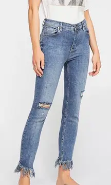 Great Heights Frayed Skinny Jean