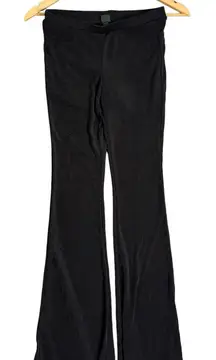 Wild‎ Fable Flared Black Stretch Pants Size XS Leggings Minimalist BOHO Pull On