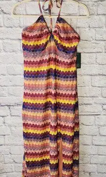 Wild Fable  Womens Size XL Multicolor Crochet Slip Dress