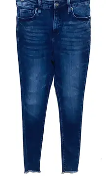 INC Denim High Rise Skinny Jeans Womens 6 Stretch Casual Classic Dark Indigo NWT