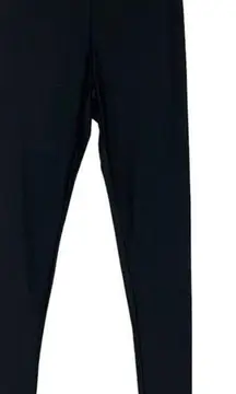 LF THE BRAND BLACK SHINE STRETCH UNISEX LEGGINGS SIZE XS