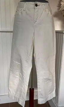 Tommy Hilfiger Spirit Curvy Crop White Pants