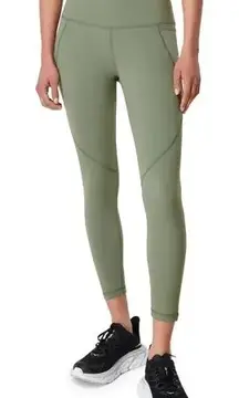 Sweaty Betty Power‎ Pocket 7/8 Leggings Sage Green Size S 4-6