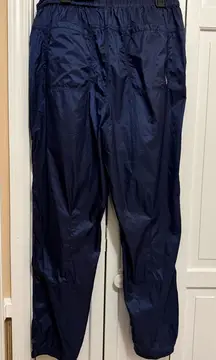 Free People Back to the Future pants blue pull on jogger pant sporty lightweight