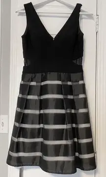 Nordstrom Black Mesh Dress