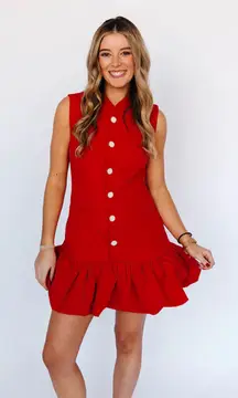 Triple Threads Boutique Red Dress