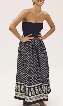 J. Crew oElegant Black and White Maxi Skirt