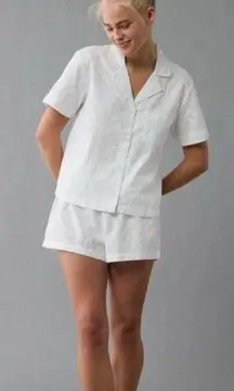AE Eyelet Button-Up PJ Set, NWT! Price firm!
