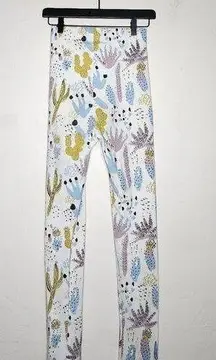 Thief and Bandit Handmade Handprinted High Rise Cotton Legging Size Small​