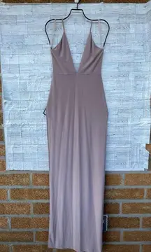 NWT Abyss by Abby ambrosia dress XS Nude