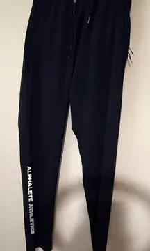 Alphalete joggers size Xs black