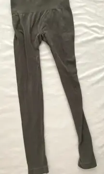 Womens Pull & Bear Seamless Ribbed Cotton Legging Size XS/S