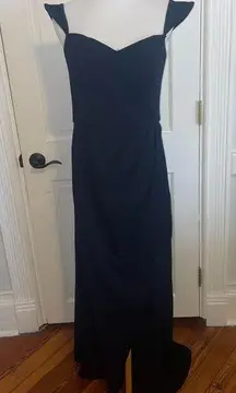 BHLDN Rossi Crepe Maxi Dress