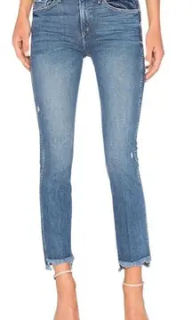 McGuire Denim Lido High Rise Step Hem Jeans Women’s 30 Slim Straight Denim