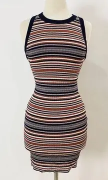 Lush stripe mini dress NEW