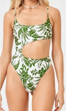 L*SPACE Eclipse Cheeky One-Piece Monokini Swimsuit Size Small