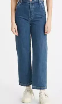 Levi's Premium Ribcage Straight Utility Carpenter Jeans Size 30