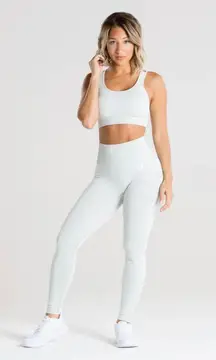 Power Seamless Leggings Washed Light Gray