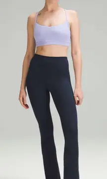 Lululemon Align High-Rise Mini-Flared Pant 28" True Navy size 4 EUC