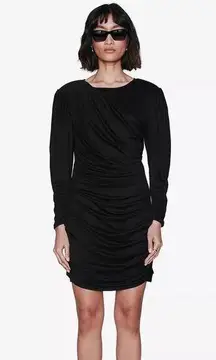 ANINE BING classic black cocktail Alaia Dress size Medium
