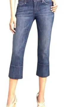 joe's jeans  Women’s Socialite Kicker with Harvey Wash Sz 30 Jean Cropped Capris