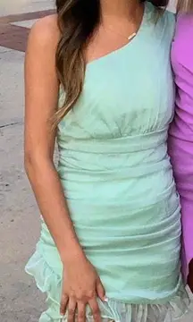 Boutique One Shoulder Dress