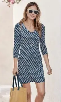 Boden Women’s Tori Jersey Tunic Mini‎ Dress Mod Retro Size 6P