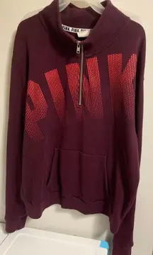 PINK - Victoria's Secret  VS Pink Quarter Zip