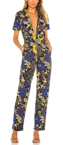 MOTHER Denim MOTHER The Zippy Ankle Jumpsuit in Oopsie Daisy