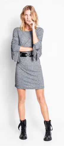 Zadig & Voltaire Winter Fringes Dress Size Small