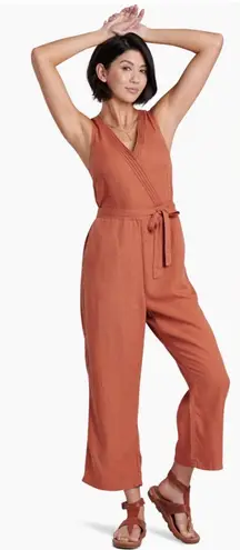 Kuhl NWT Fresco Jumpsuit in Clay Size Small