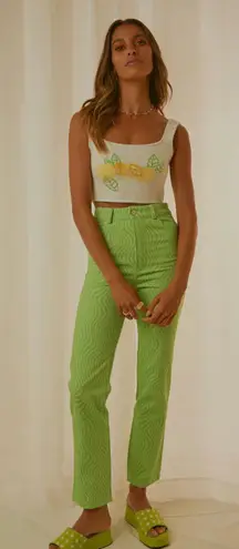 Peppermayo Electric Lime Pants