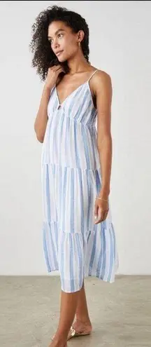 Reiss Avril Dress Gibson Stripe, Size Medium, $248