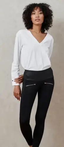 ADAY throw and roll leggings mid rise black Small