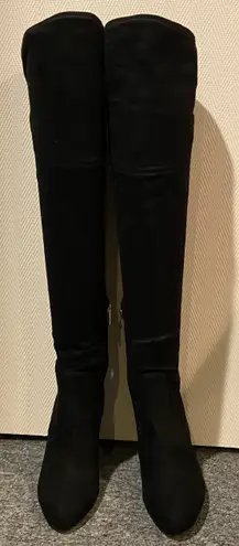 Ivanka Trump NWOB Saffri Over The Knee Faux Suede Boots