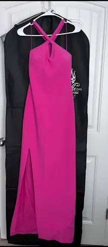 Likely Lively Crossover Halter Dress