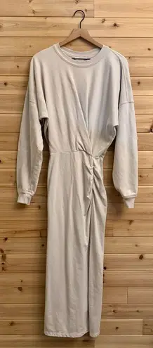 Isabel Marant Marant Etoile Sz 36/4/S Sweatshirt Jersey Cotton Drop Shoulder Midi Length Dress