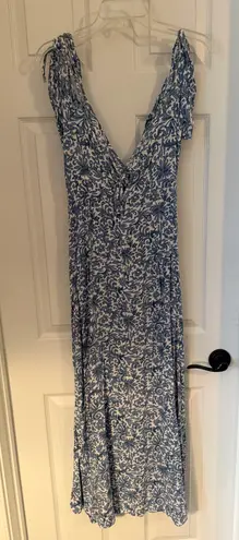 Lucy Love  Blue Floral Dress - Image 1