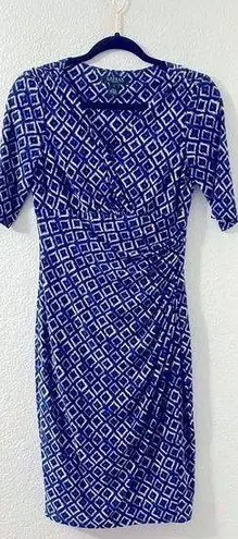 Ralph Lauren Lauren  3/4 Length Sleeve Wrap Dress