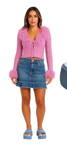 Bebe  Platform Sandals Size 10 Y2K Super Chunky Wedge Logo Slides thumbnail 1