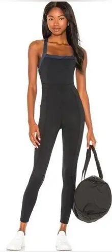 Free People Movement Rebel Onsie Jumpsuit Black