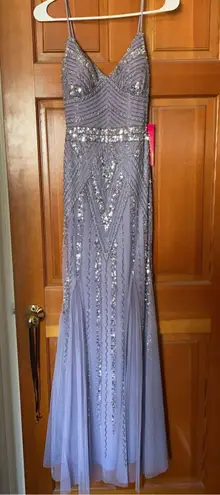 Jump Light Purple prom dress