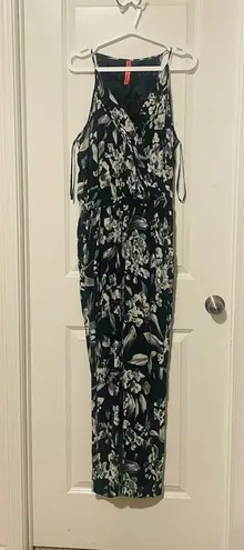Eight Sixty - Black and white floral Sleeveless Jumpsuit Size XS