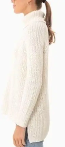 New Michael Kors Derby Knit Turtleneck Ivory Sweater Top Womens Size M $125 NWT White Size M