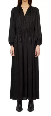 The Kooples - Jacquard Silk Blend Maxi Dress