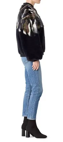 Sosken Studios Gota Faux Fur Coat Multicolor Jacket Oversized Mob Wife Aesthetic