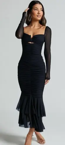 Here Comes the Sun Showpo Arabella Mesh Midi Dress