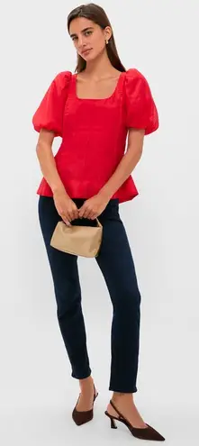 NWT HYACINTH HOUSE Ruby Taffeta Annalise Blouse