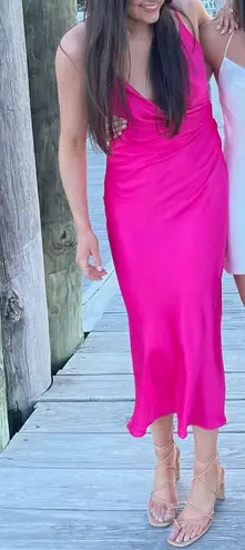 ZARA Pink  Maxi Dress