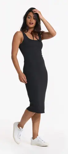 Vuori Halo Essential Dress in Black Heather S